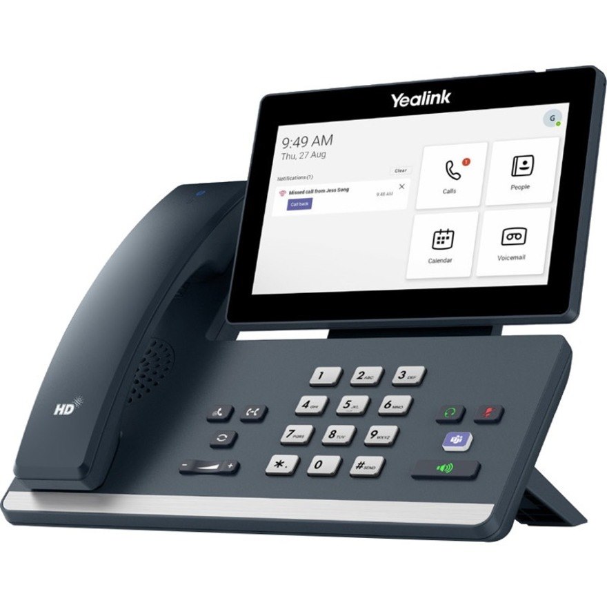 Yealink MP58-WH IP Phone - Corded/Cordless - Corded - Desktop - Classic Gray