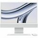 Apple 24-inch iMac with Retina 4.5K display: Apple M3 chip with 8‑core CPU and 10‑core GPU, 256GB SSD - Silver