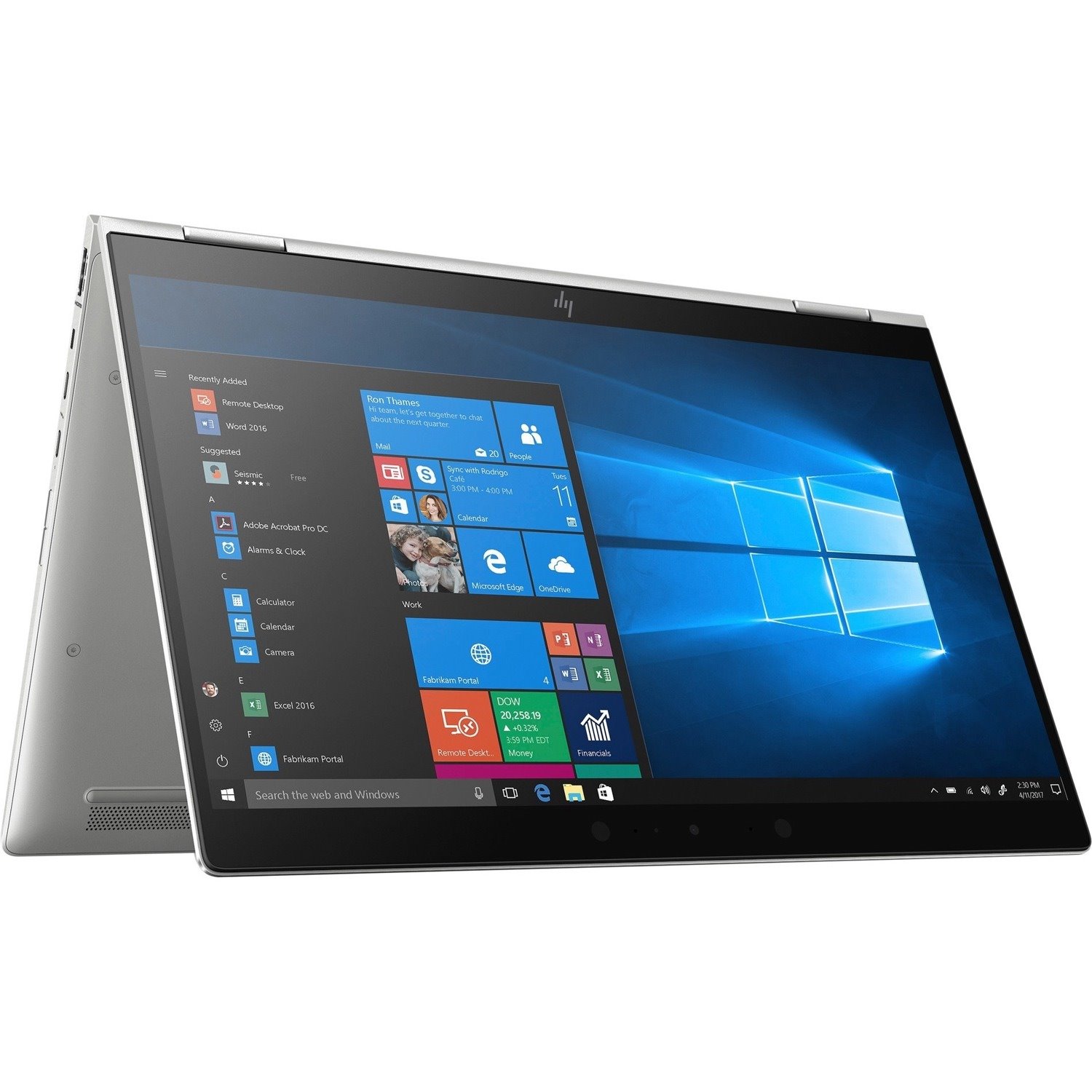 HP EliteBook x360 1030 G4 13.3" Touchscreen Convertible 2 in 1 Notebook - Intel Core i7 8th Gen i7-8665U - 16 GB - 512 GB SSD - English, French Keyboard