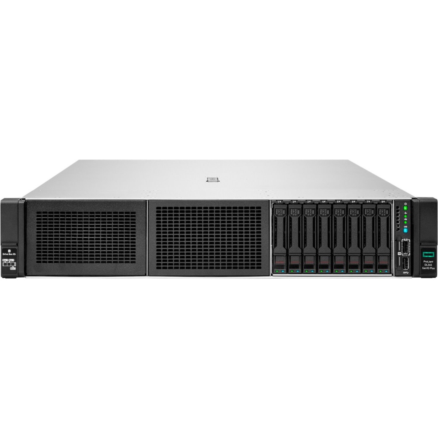 HPE ProLiant DL345 G10 Plus 2U Rack Server - 1 x AMD EPYC 7313P 3 GHz - 32 GB RAM - 12Gb/s SAS Controller