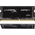 HyperX FURY Impact RAM Module for Notebook - 64 GB (2 x 32GB) - DDR4-3200/PC4-25600 DDR4 SDRAM - 3200 MHz - CL20 - 1.20 V
