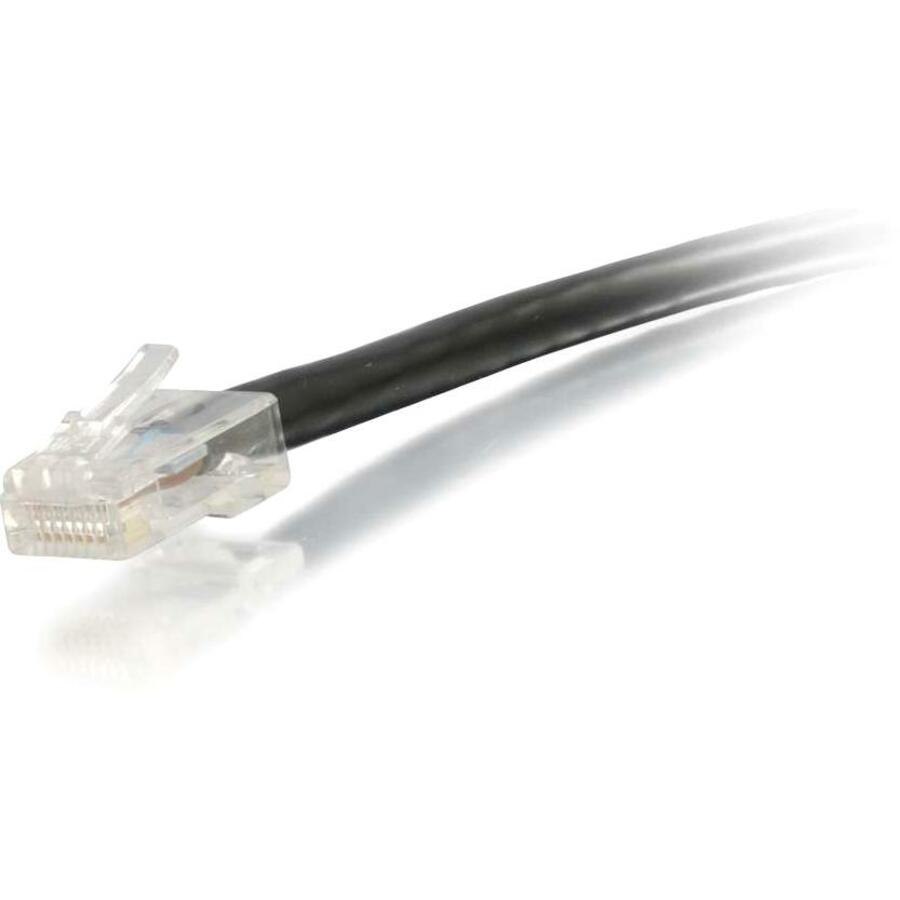 C2G 2 ft Cat6 Non Booted UTP Unshielded Network Patch Cable - Black