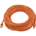 Monoprice FLEXboot Series Cat5e 24AWG UTP Ethernet Network Patch Cable, 50ft Orange