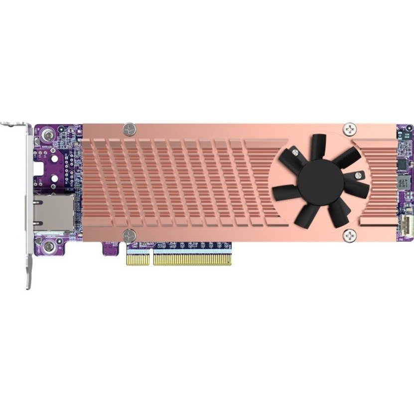 QNAP QM2-2P410G1T M.2 to PCI Express Adapter