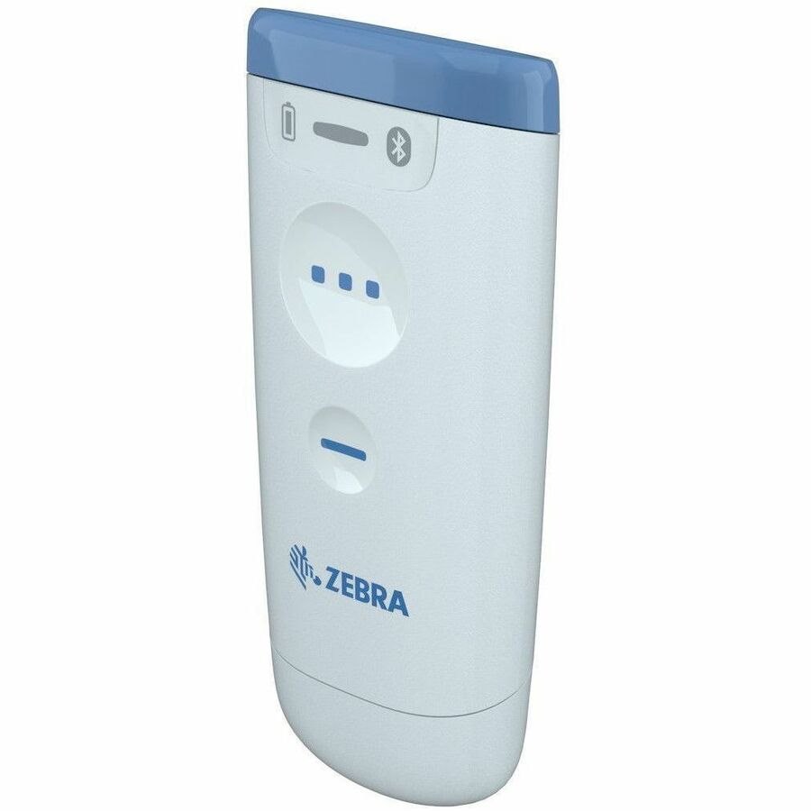 Zebra CS6080 Healthcare, Inventory, Laboratory Handheld Barcode Scanner Kit - Wireless Connectivity - Healthcare White - USB Cable Included