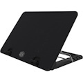 Cooler Master Notepal ERGOSTAND IV R9-NBS-E42K-GP Cooling Stand - Upto 43.2 cm (17") Screen Size Notebook Support - Black