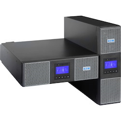 Eaton 9PX 6000VA 5400W 208V Online Double-Conversion UPS - L6-30P, 2 L6-20R, 2 L6-30R, Hardwired Output, Cybersecure Network Card, Extended Run, 3U Rack/Tower - Battery Backup