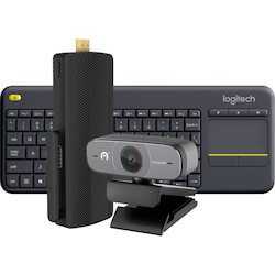 DistiNow Access4 Pro Zoom Mini PC with Keyboard and Camera Bundle