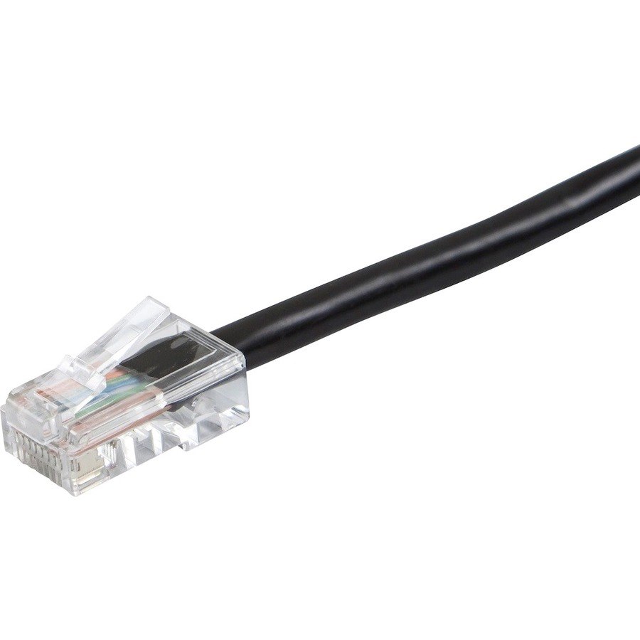 Monoprice ZEROboot Series Cat6 24AWG UTP Ethernet Network Patch Cable, 100ft Black