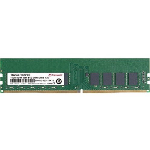 Transcend RAM Module for Computer/Server - 16 GB (2 x 8GB) - DDR4-2666/PC4-21333 DDR4 SDRAM - 2666 MHz - CL19 - 1.20 V