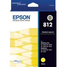 Epson DURABrite Ultra 812 Original Standard Yield Inkjet Ink Cartridge - Yellow Pack