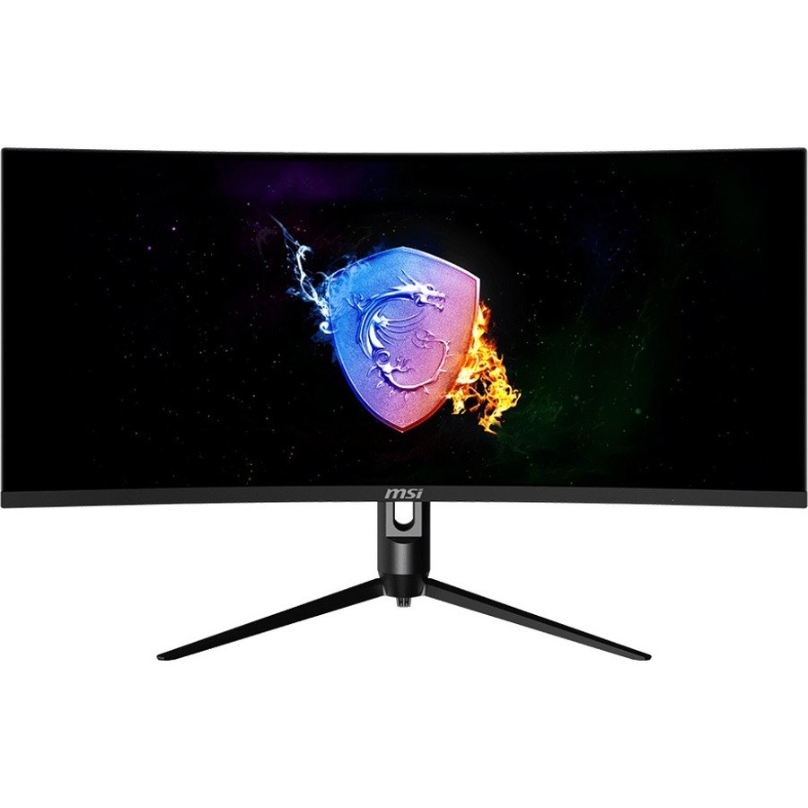 MSI Optix MAG342CQ 34" Class UW-QHD Curved Screen Gaming LCD Monitor - 21:9 - Black