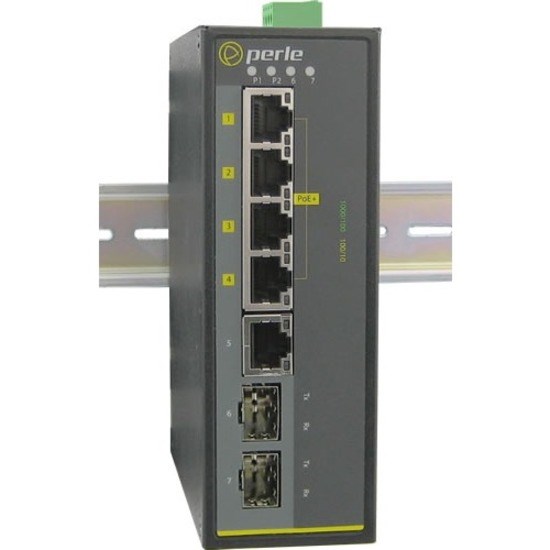 Perle IDS-105GPP-DSFP - Industrial Ethernet Switch with Power Over Ethernet