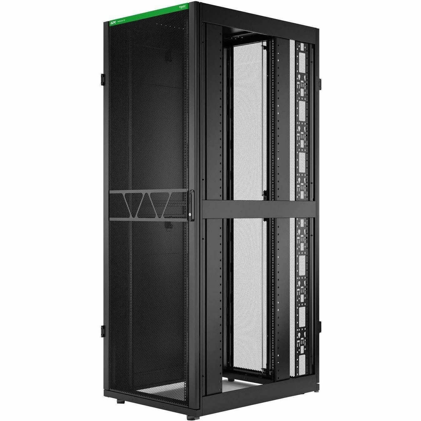 APC by Schneider Electric NetShelter SX Server Rack Gen 2, 48U, 2258H x 800W x 1070D mm,w/ Side,Black