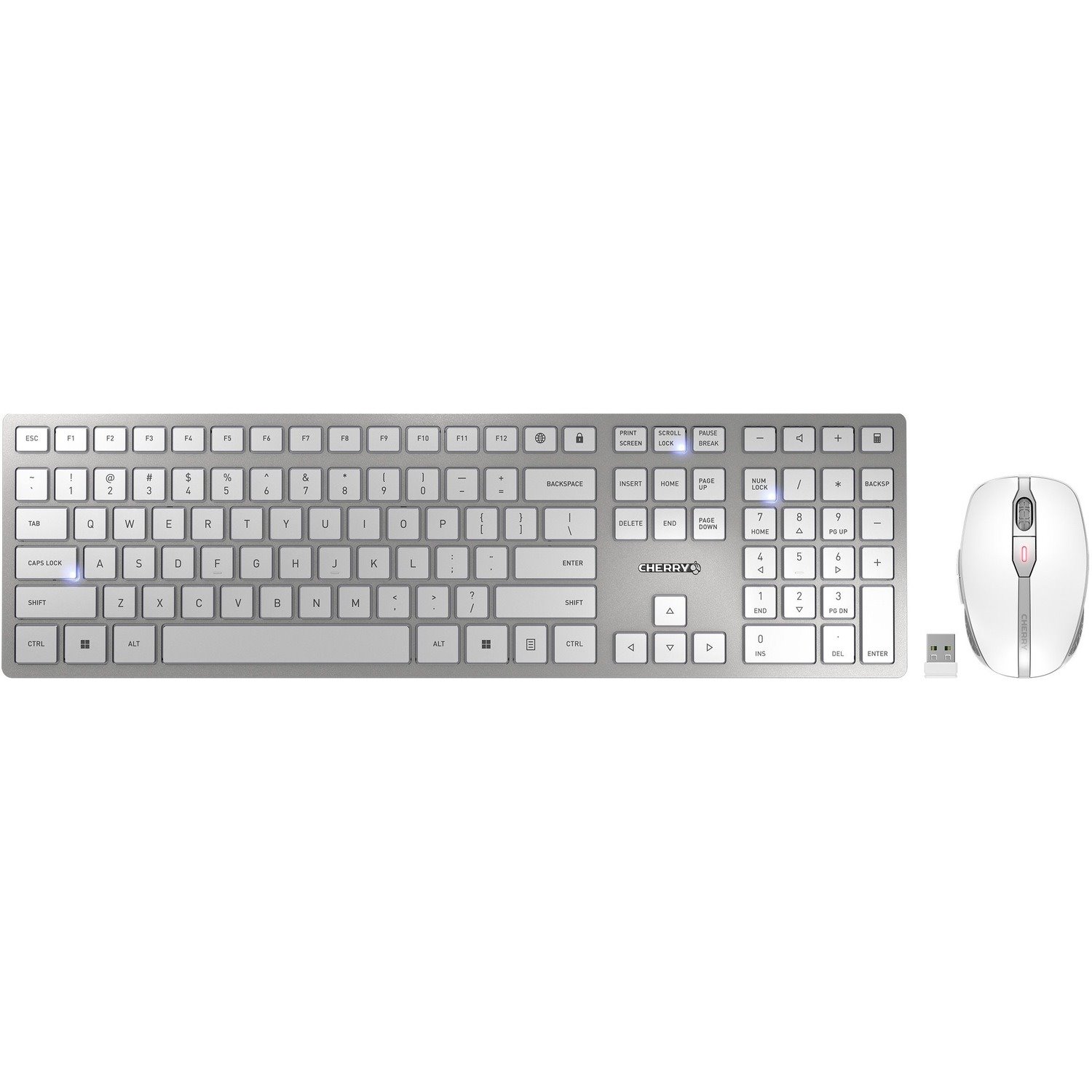 CHERRY DW 9100 SLIM Rechargeable Wireless Keyboard and Mouse