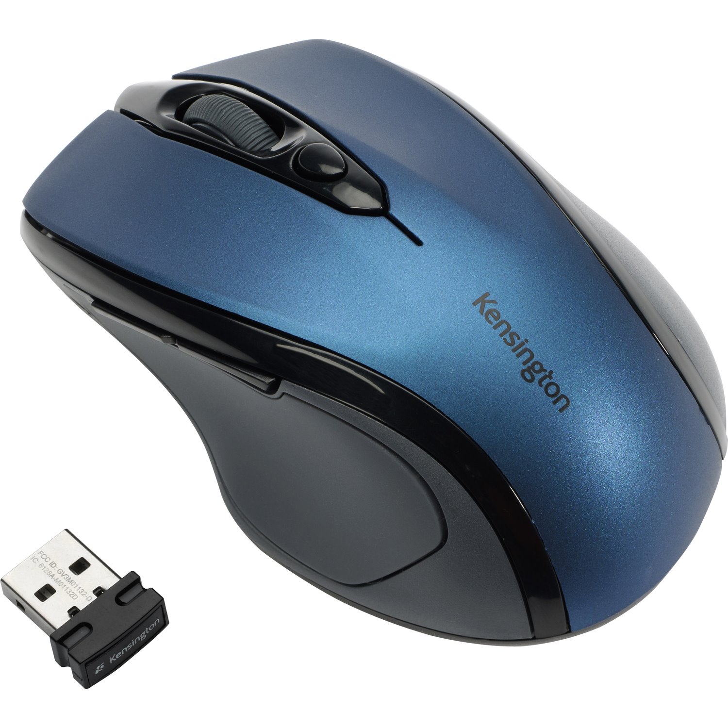 Kensington ProFit Mouse - USB - Optical - Blue