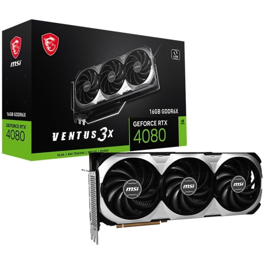 MSI NVIDIA GeForce RTX 4080 Graphic Card - 16 GB GDDR6X