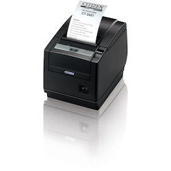 Citizen CT-S601II Direct Thermal Printer - Monochrome - Receipt Print - USB - Serial - Parallel - Bluetooth - Wireless LAN