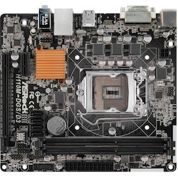 ASRock H110M-DGS/D3 Desktop Motherboard - Intel H110 Chipset - Socket H4 LGA-1151 - Micro ATX