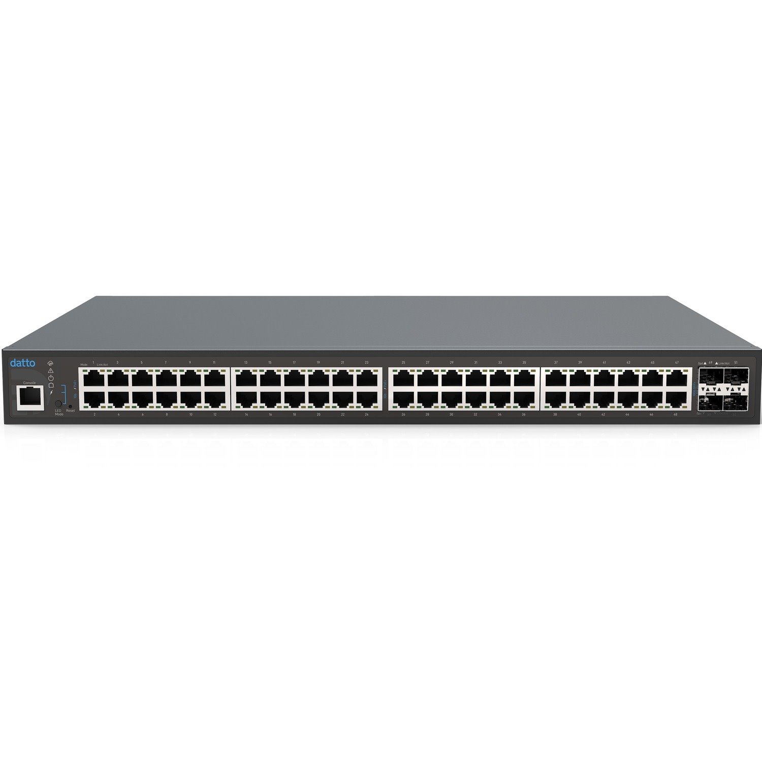 Datto 48 Ports Manageable Ethernet Switch - Gigabit Ethernet - 1000Base-T