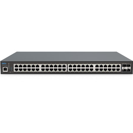 Datto DSW100 DSW100-48P-4X 48 Ports Manageable Ethernet Switch - Gigabit Ethernet - 1000Base-T