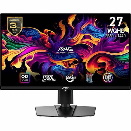 MSI MAG 271QPX 27" Class WQHD Gaming OLED Monitor - 16:9