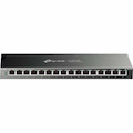 TP-Link TL-SG116P 16 Ports Ethernet Switch - Gigabit Ethernet - 10/100/1000Base-T