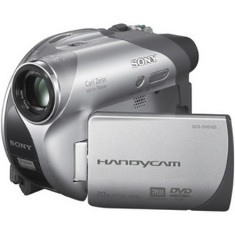 Sony Handycam DCR-DVD105 Digital Camcorder - 6.4 cm (2.5") LCD Screen - 1/6" CCD