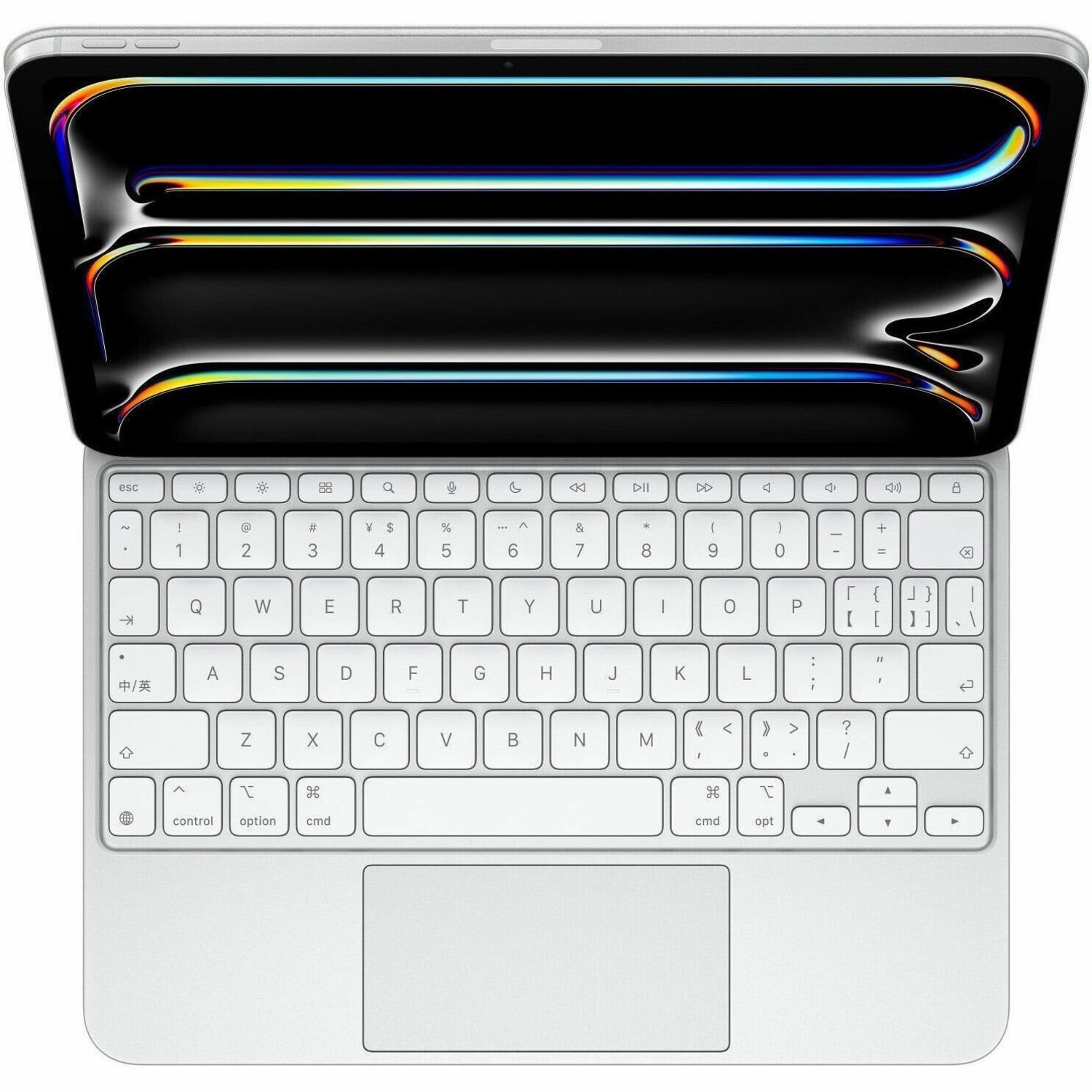 Apple Magic Keyboard/Cover Case for 27.9 cm (11") Apple iPad Pro 11 (2024) Tablet - White