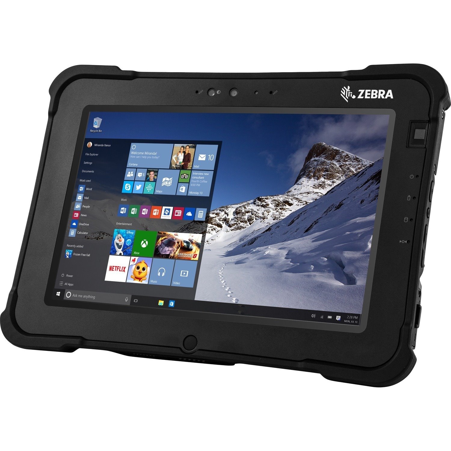 Xplore XSLATE L10 Tablet - 10.1" WUXGA - Core i5 8th Gen - 8 GB RAM - 128 GB SSD - Windows 10 Pro