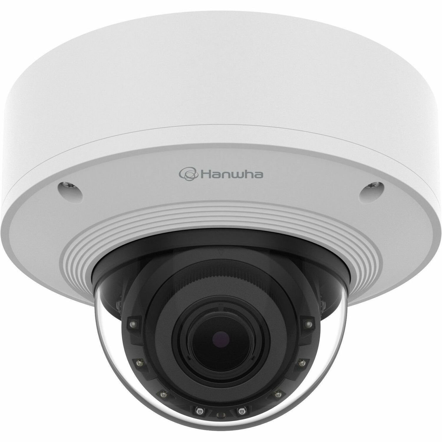 Hanwha PNV-A6081R-E1T 2 Megapixel Outdoor Full HD Network Camera - Color - Dome - White