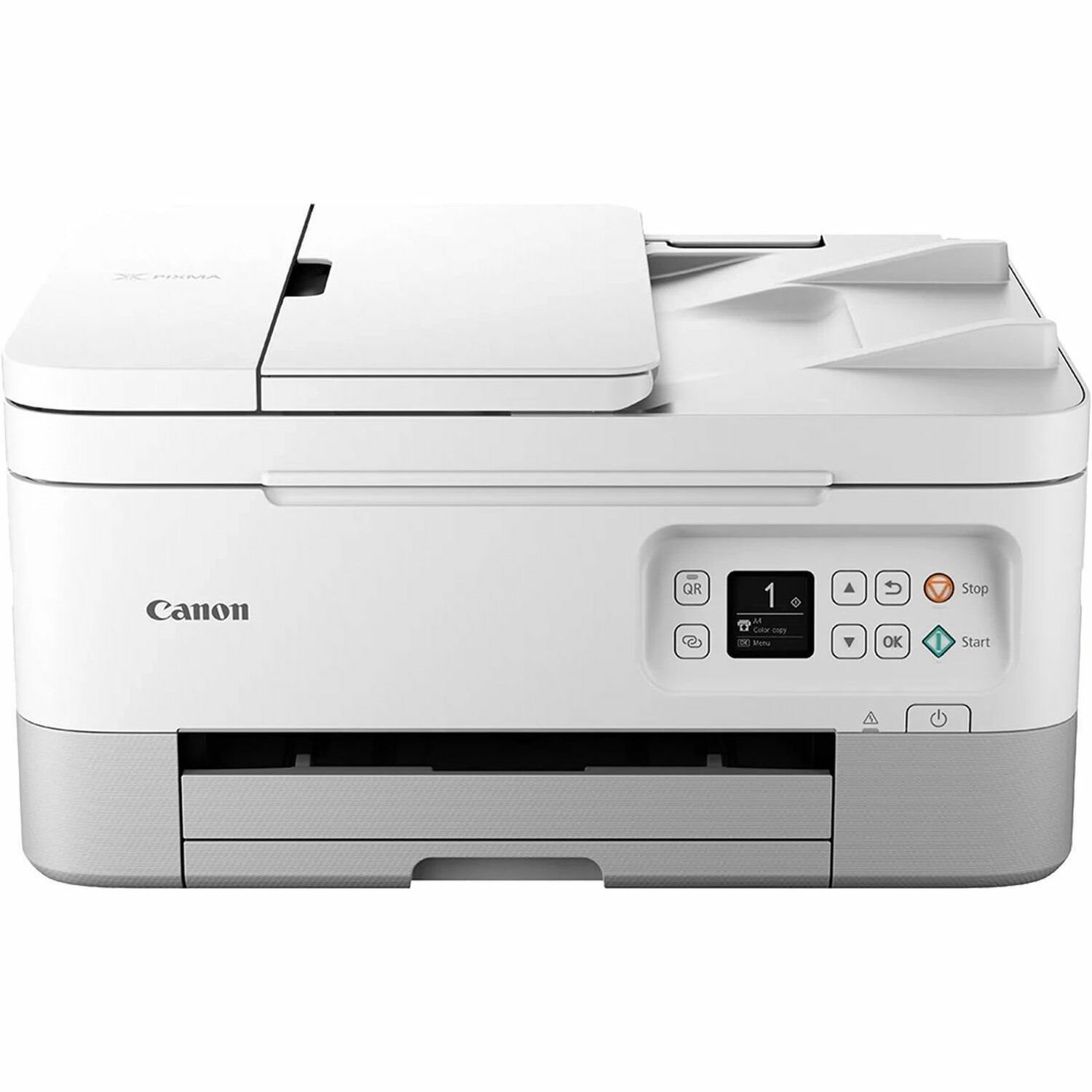 Canon PIXMA TR7020a Wireless Inkjet Multifunction Printer - Monochrome - White