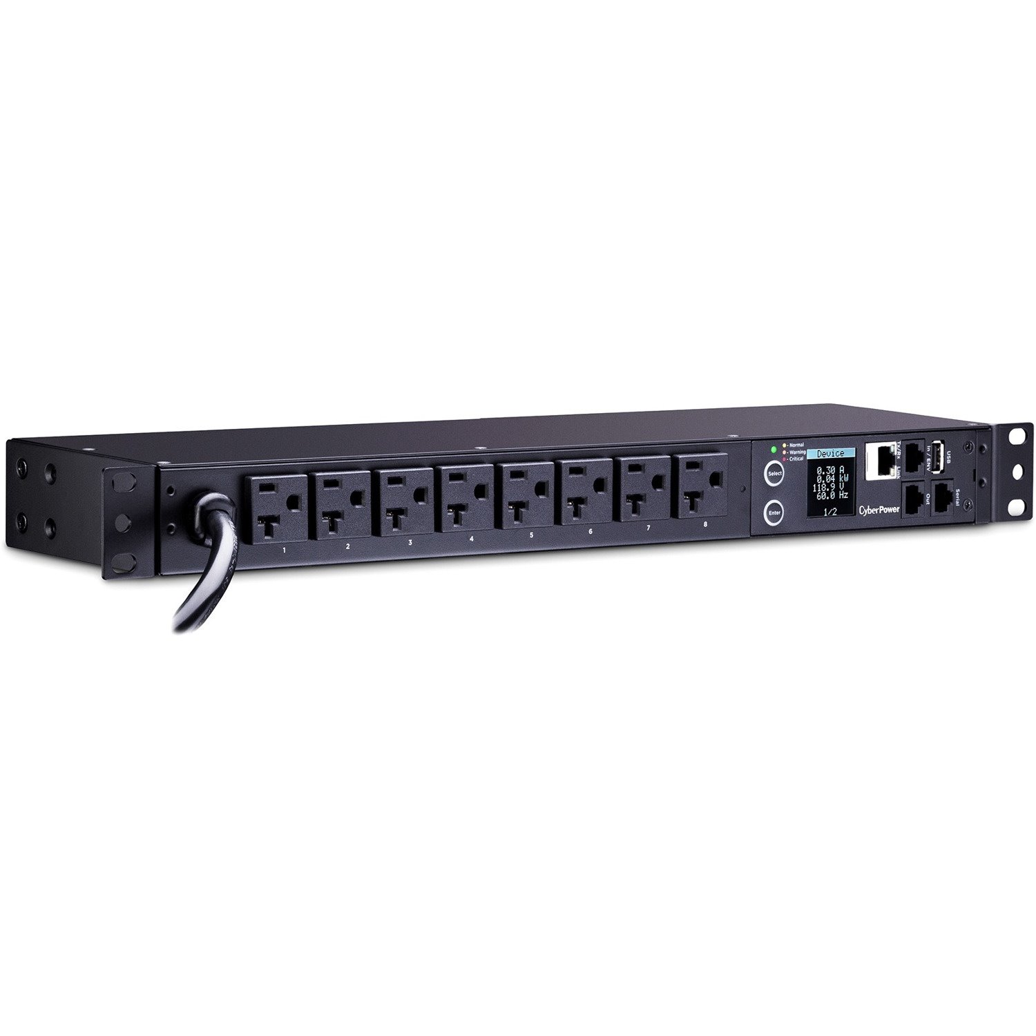 CyberPower PDU31002 100 - 120 VAC 20A Monitored PDU