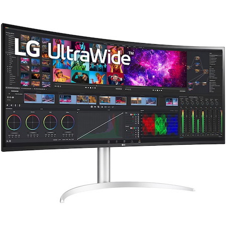 LG Ultrawide 40WP95CP-W 40" Class 5K2K WUHD Curved Screen LCD Monitor - 21:9