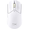 HP Pulsefire Haste 2 Gaming Mouse - Bluetooth - USB Type A - 6 Button(s) - 6 Programmable Button(s) - White
