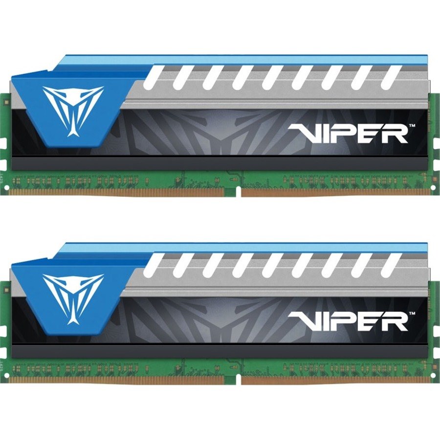 Patriot Memory Viper Elite Series DDR4 32GB (2 x 16GB) 2666MHz Kit (Black/Blue)