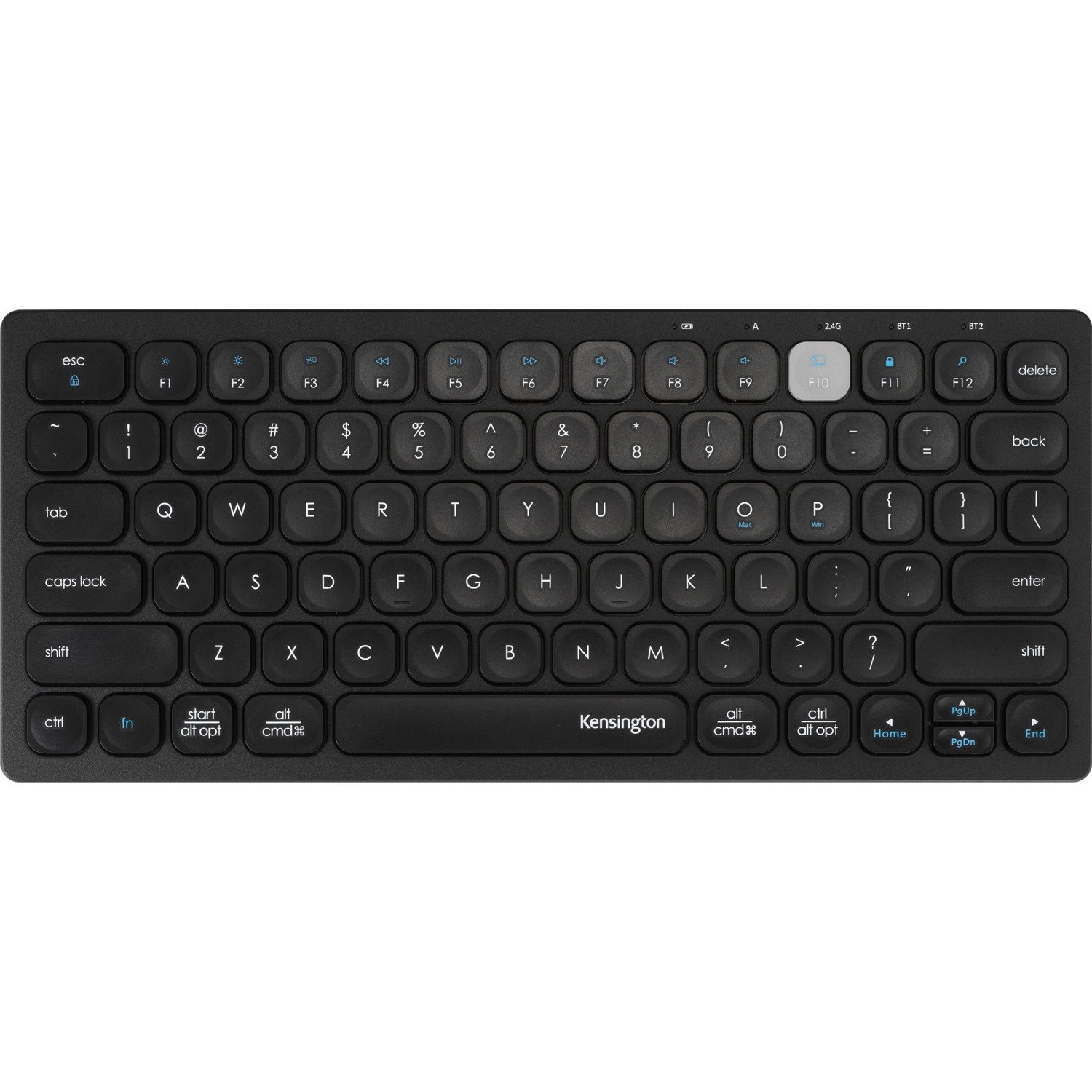 Kensington Keyboard - Wireless Connectivity - English (UK) - QWERTY Layout - Black