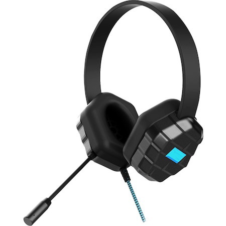 Gumdrop DropTech Headset B2 w/ Vol & Mic - Black