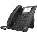 Poly CCX 350 IP Phone - Corded - Corded - Desktop, Wall Mountable - Black - TAA Compliant