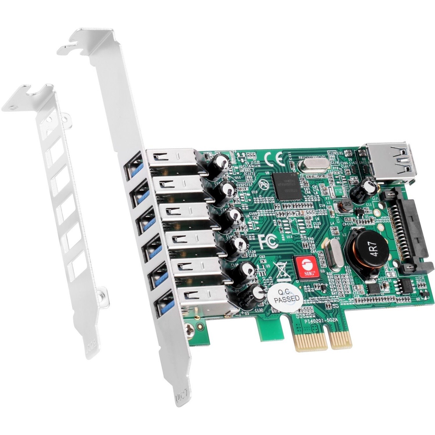 SIIG DP USB 3.0 7-Port PCIe i/e