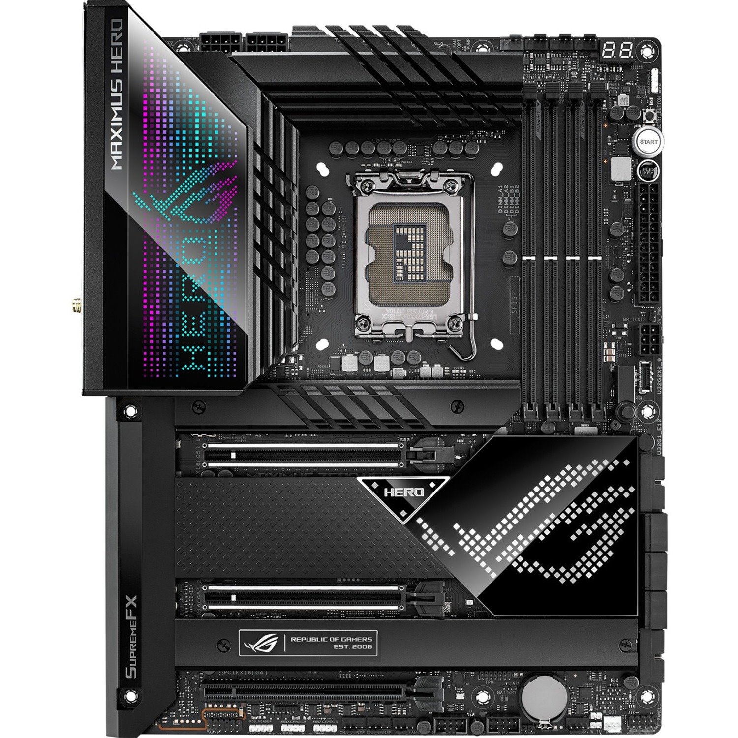 Buy Asus ROG Maximus Z690 Hero Desktop Motherboard - Intel Z690 Chipset ...