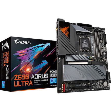 Aorus Z690 AORUS ULTRA Gaming Desktop Motherboard - Intel Z690 Chipset - Socket LGA-1700 - Intel Optane Memory Ready - ATX