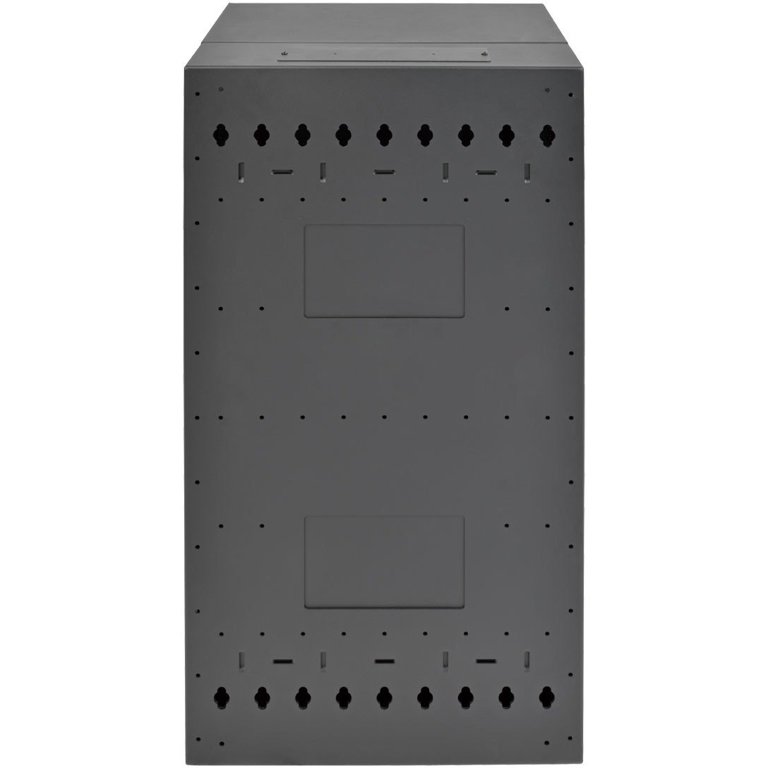 Eaton Tripp Lite Series SmartRack 12U Low-Profile Vertical-Mount Wall-Mount Small Server Rack Enclosure