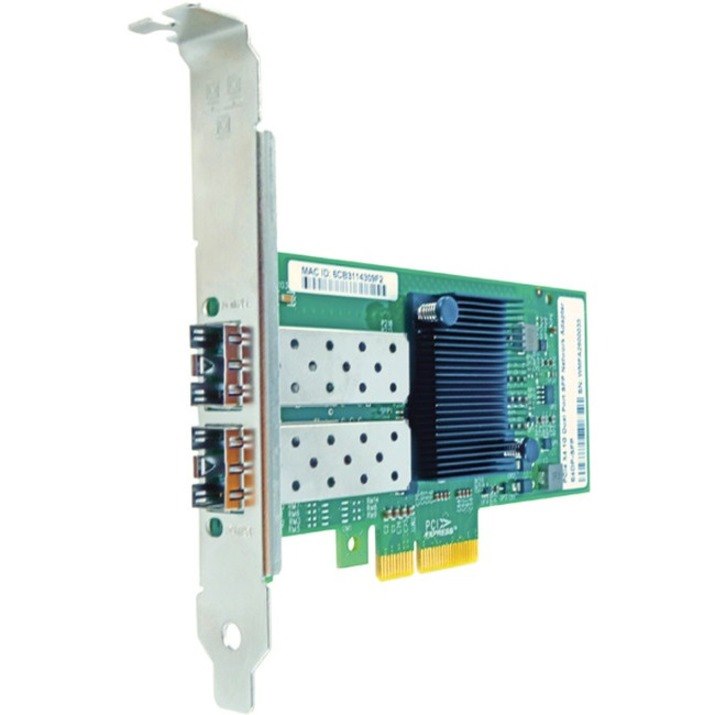 Axiom 10Gbs Dual Port SFP+ PCIe x8 NIC Card for HP - NC550SFP