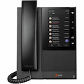 Poly CCX 500 IP Phone - Corded - Corded/Cordless - Bluetooth - Desktop, Wall Mountable - Black - TAA Compliant