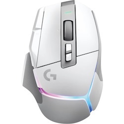 Logitech G G502 X PLUS Gaming Mouse - USB Type A - Optical - 13 Programmable Button(s) - White