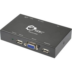 SIIG USB VGA KVM Console Extender Over CAT5 (Transmitter and Receiver)