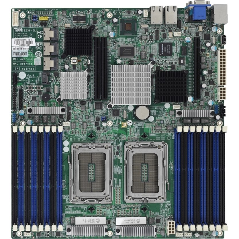 Tyan S8236GM3NR-IL Server Motherboard - AMD SR5690 Chipset - Socket G34 LGA-1944 - SSI EEB