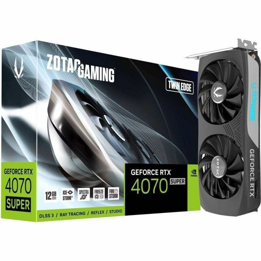 Zotac NVIDIA GeForce RTX 4070 SUPER Graphic Card - 12 GB GDDR6X