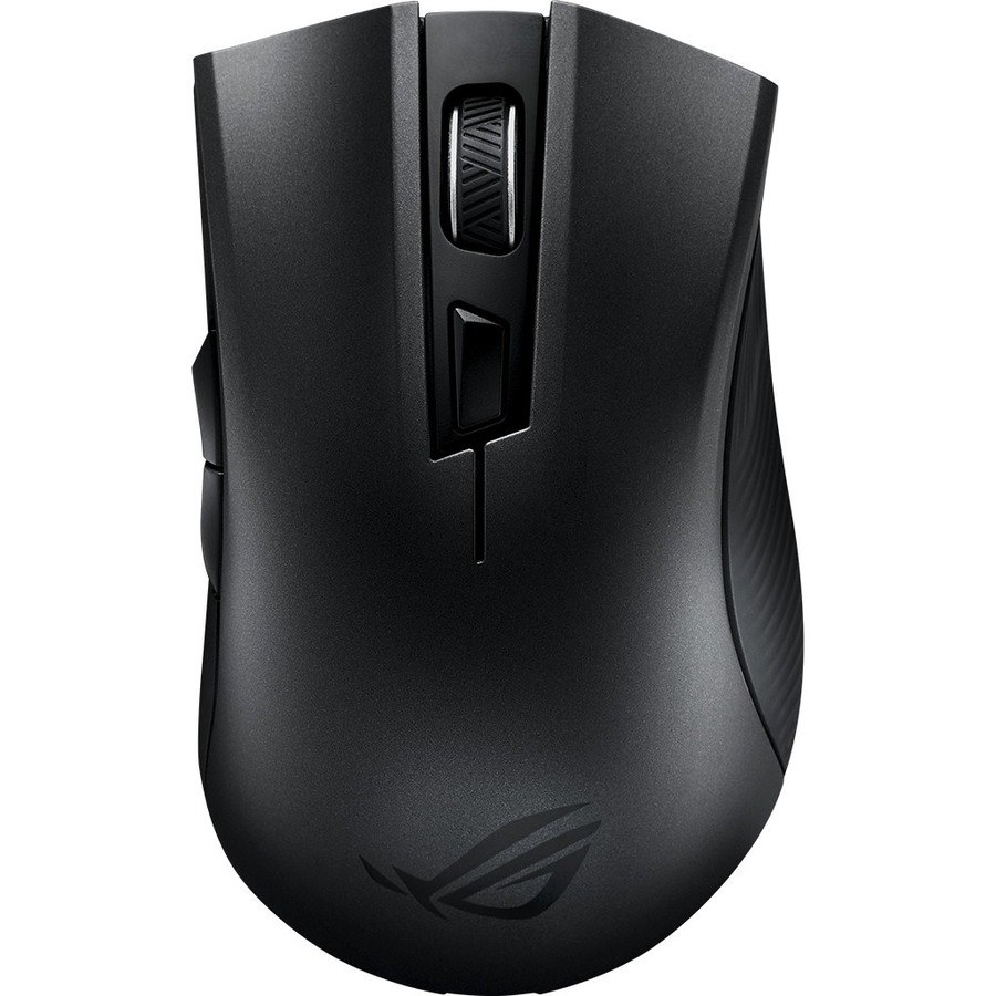 Asus ROG Strix Carry Gaming Mouse - Bluetooth/Radio Frequency - USB - Optical - 5 Programmable Button(s) - Gun Metal Gray